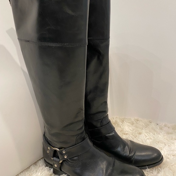 Frye Shoes - Frye Harness Knee boots